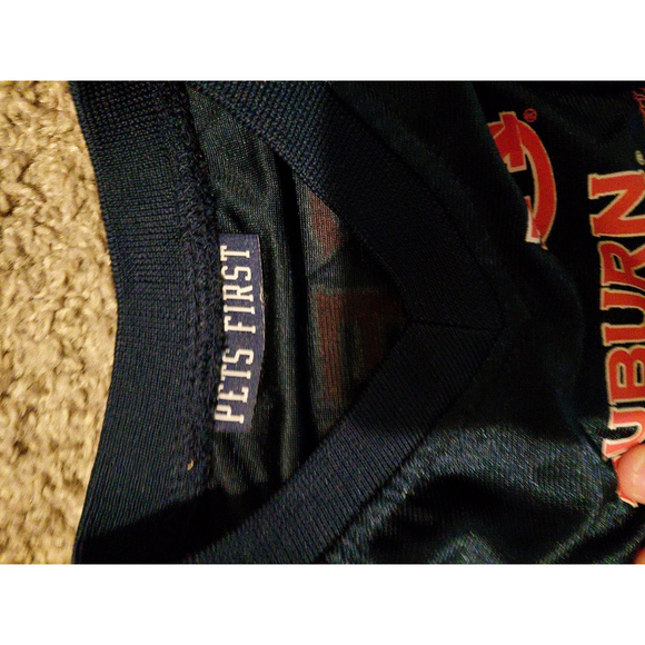Pets First NCAA Auburn Tigers Team Jersey for Dogs Size Small Blue and Orange - Picture 3 of 3